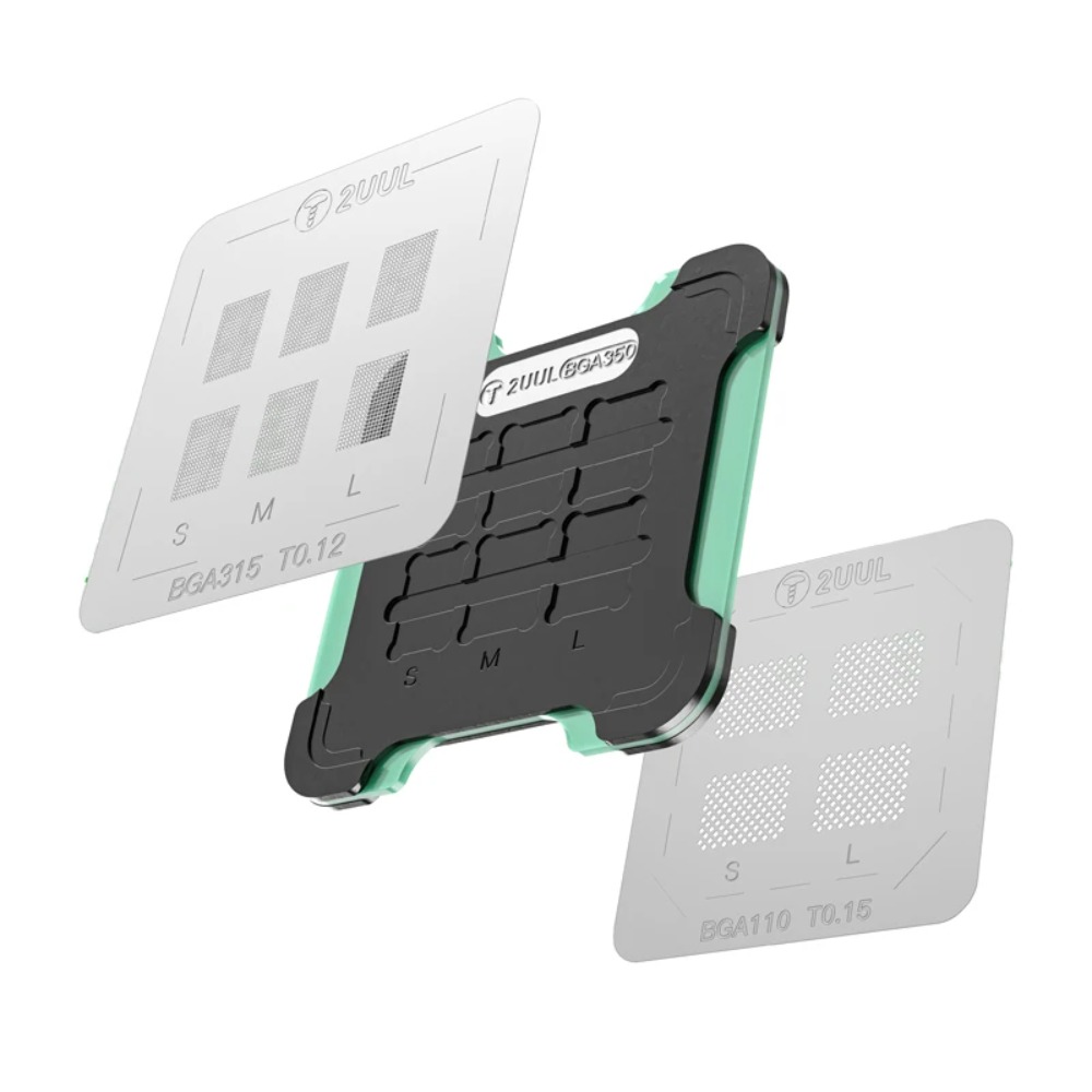 Tasmota Flash Tool - 2UUL BH16 NAND Reballing Base Magnetic