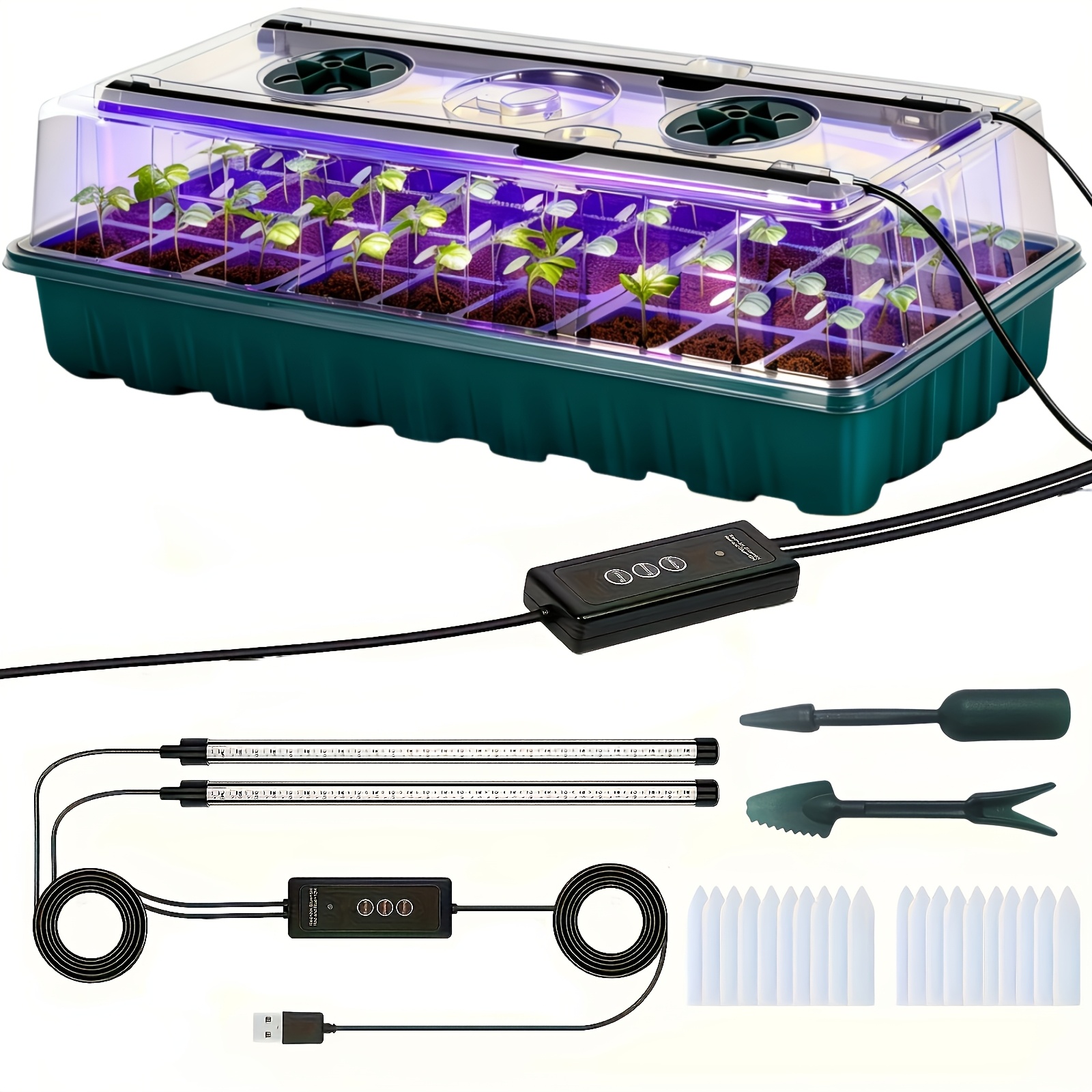 Smart Home Automation Diy - High Dome Seedling Propagation Tray Kit
