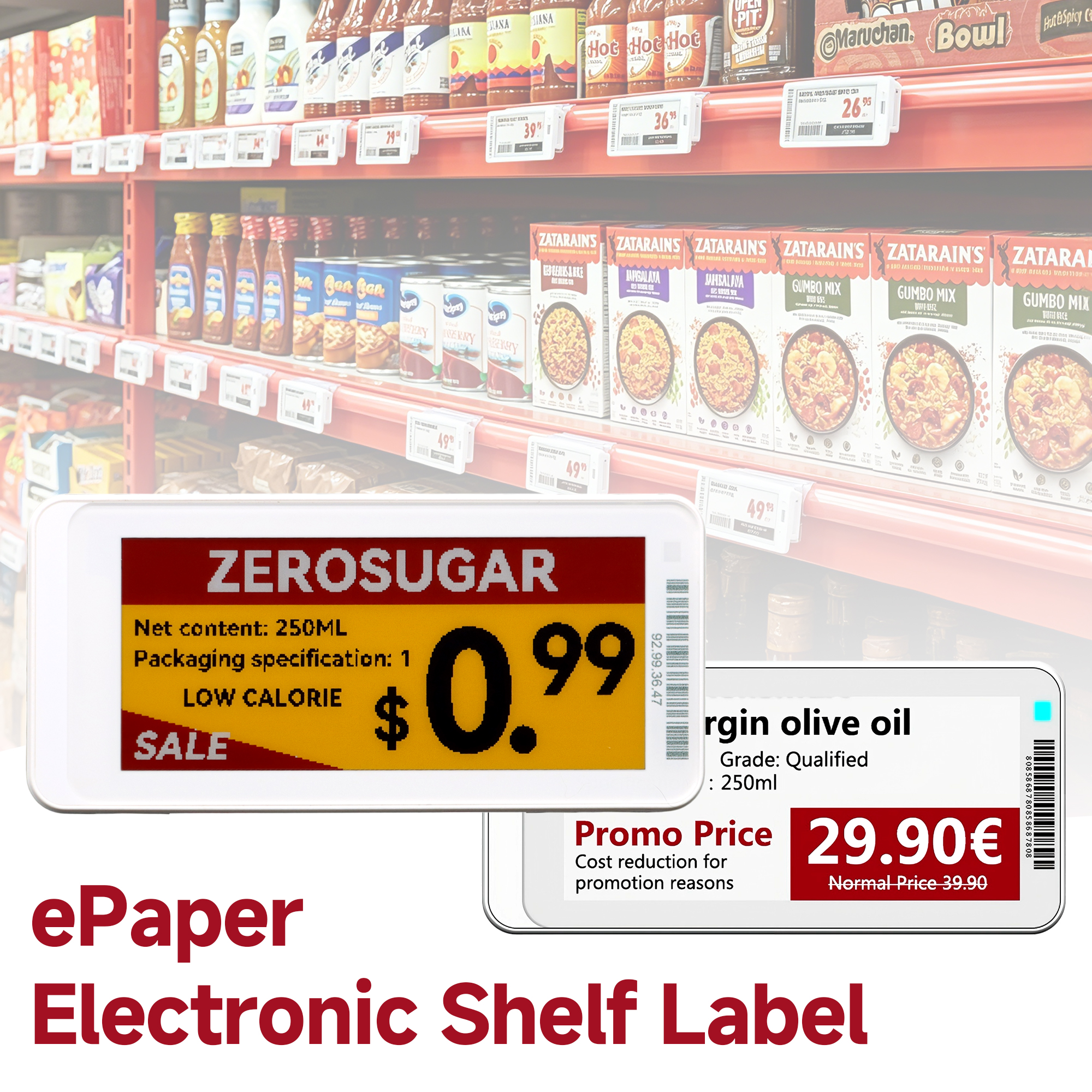 Display Epaper 2.9 - 2.1