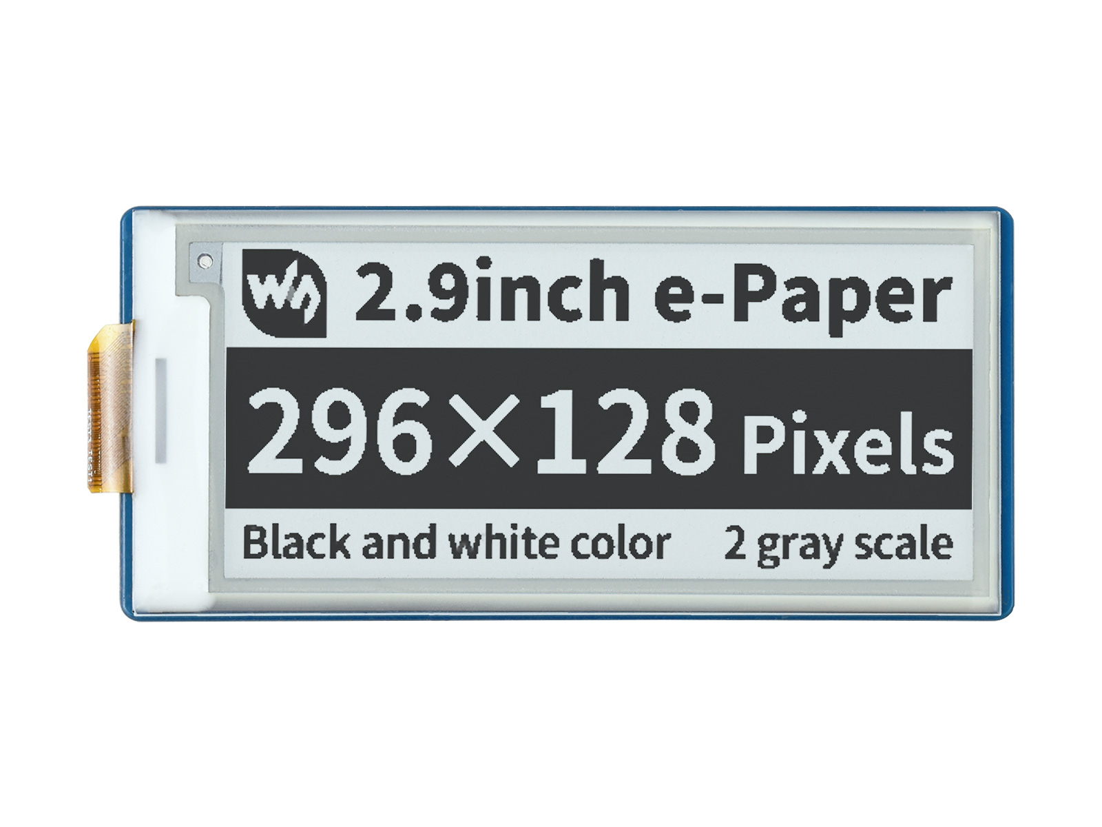 Display Epaper 2.9 - Waveshare 2.9Inch E-Papier E-Ink Display Module