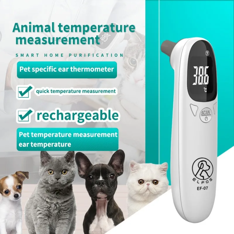 Home Automation Industry - Infrared Pet Dog Cat Ear Thermometer
