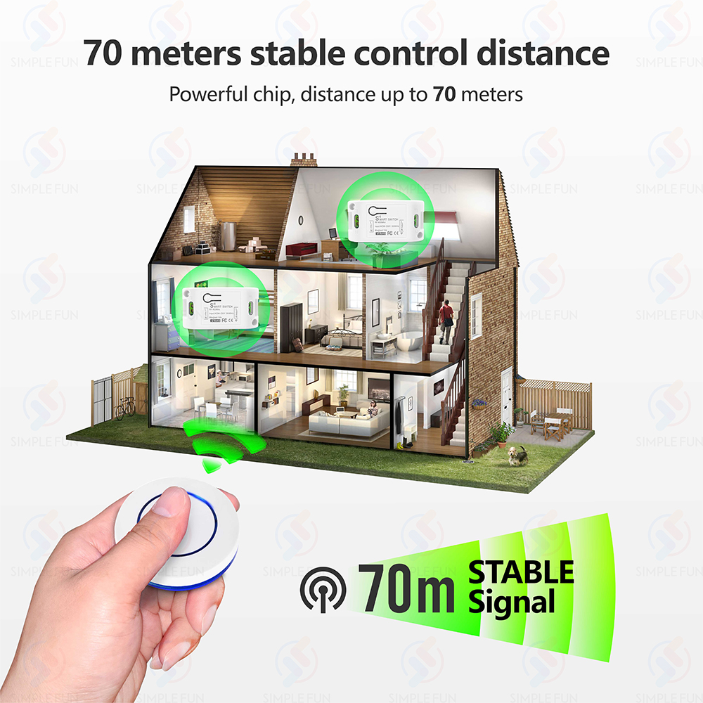 Wireless RF433MHz Remote Contr - Sonoff Basic Switch 리뷰 및 가격