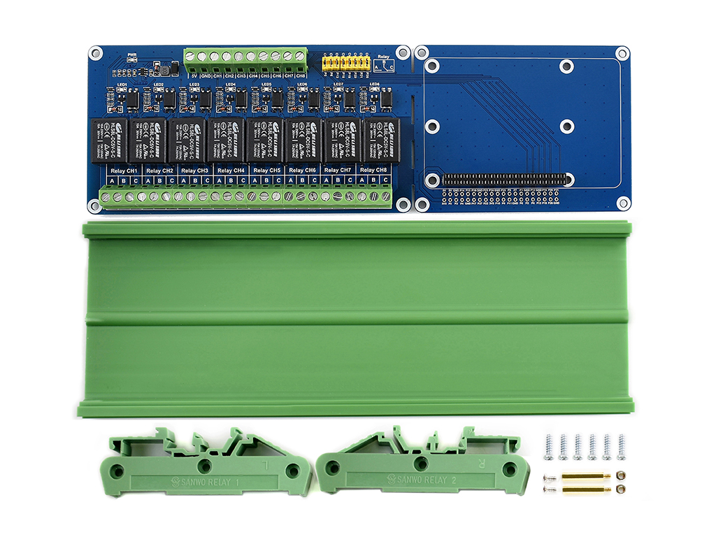 8-Channel Relay HAT for Raspbe - Home Automation Raspberry Pi 리뷰 및 가격