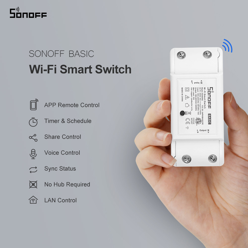 Itead SONOFF Basic R2 Mini DIY - Sonoff Basic Switch 리뷰 및 가격