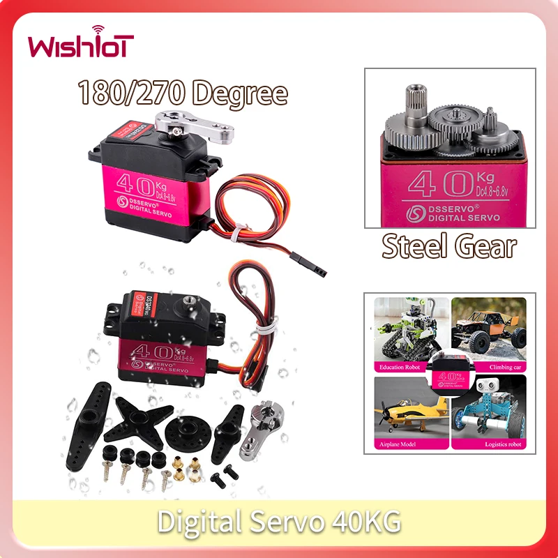 Digital Servo 40KG 180/270 Deg - Diy Automation 리뷰 및 가격