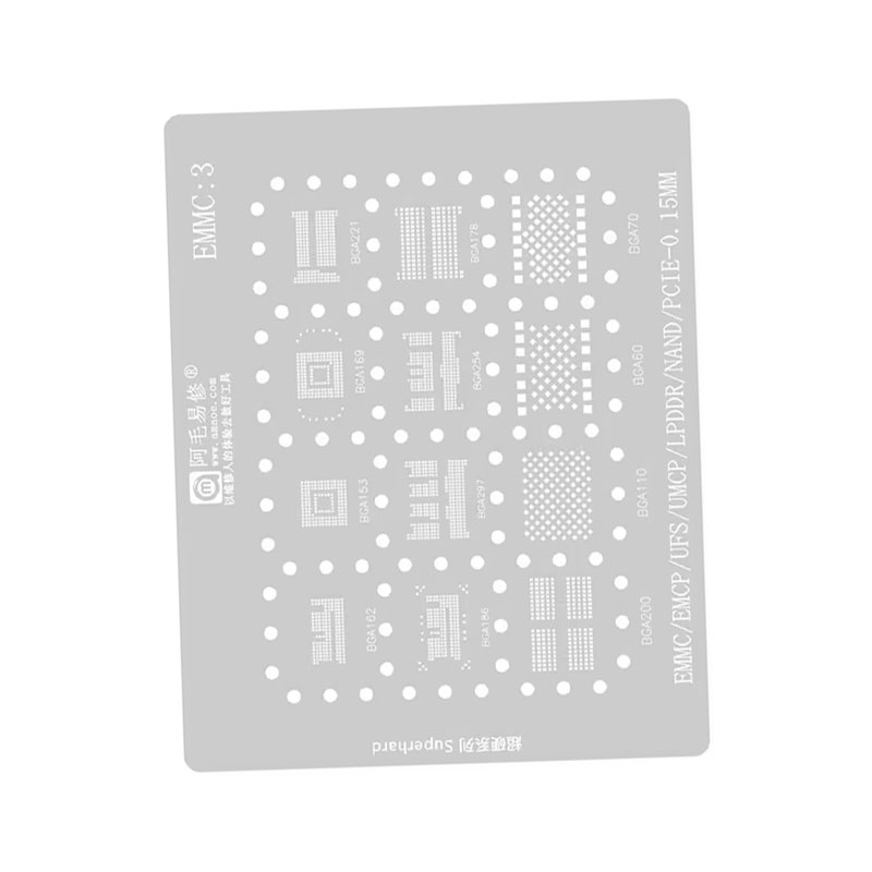 AMAOE EMMC3 BGA Reballing Sten - Tasmota Flash Tool 리뷰 및 가격