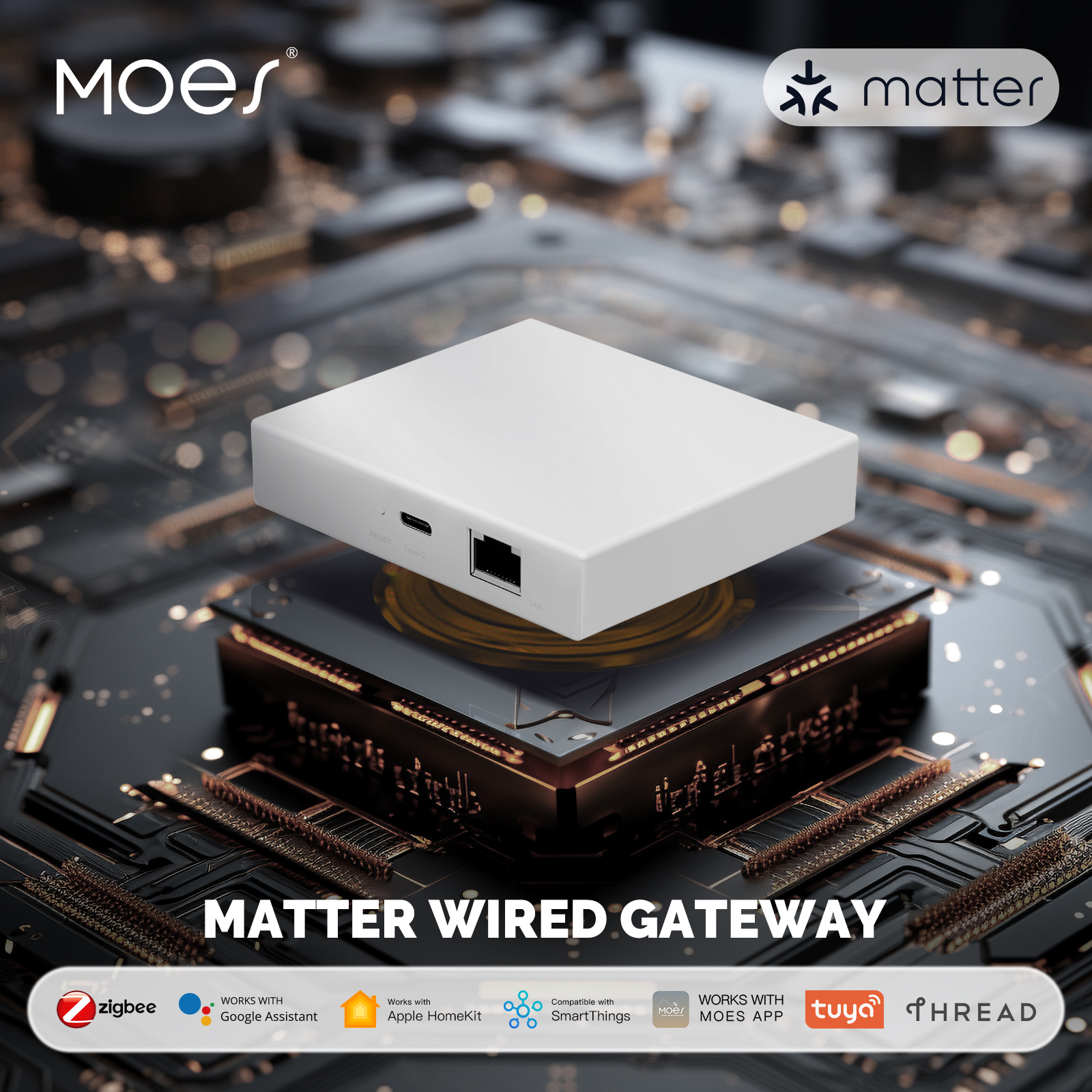 MOES Tuya Zigbee Matter Thread - Matter Hub Thread 리뷰 및 가격