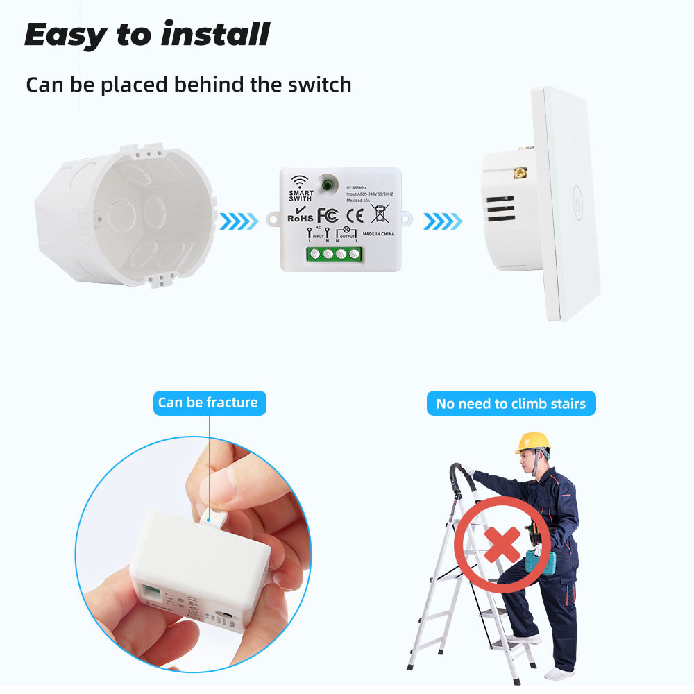 RF433 Smart Wireless Switch Se - Home Automation Technology 리뷰 및 가격