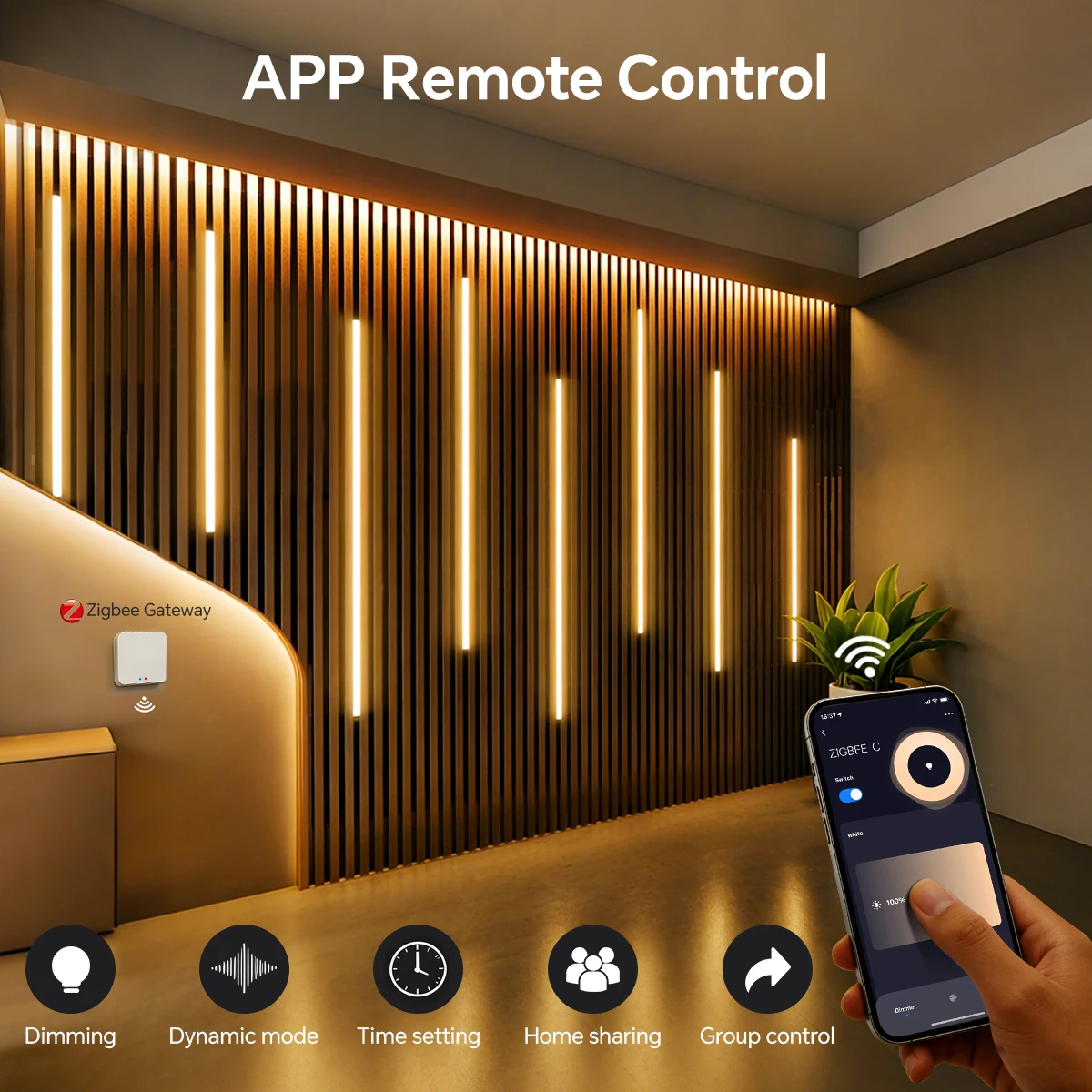 Zigbee Smart Neon COB LED Stri - Smart Home Automation Diy 리뷰 및 가격