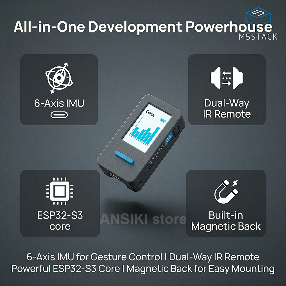 M5Stack M5StickS3 ESP32-S3 IoT - Smart Home Automation Diy 리뷰 및 가격
