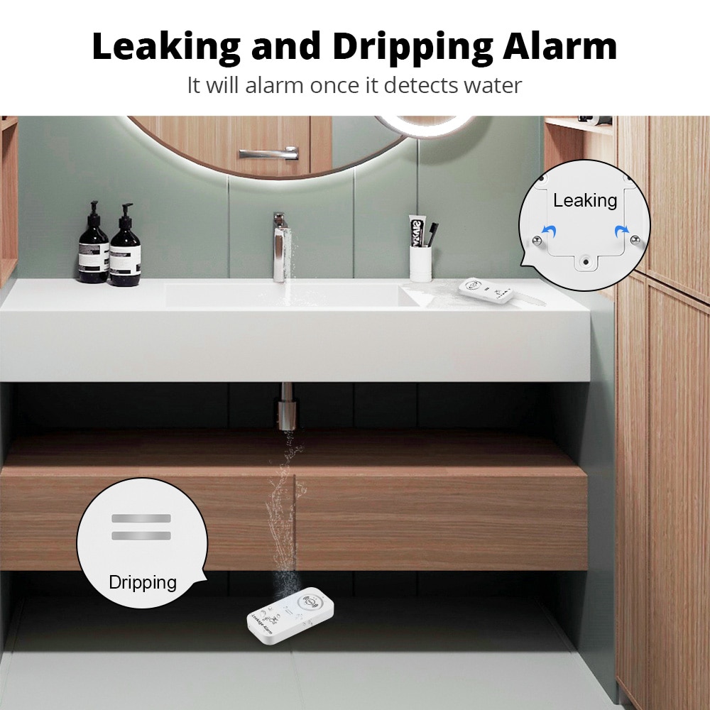 KERUI Wireless Water Sensor 90 - Home Automation Technology 리뷰 및 가격