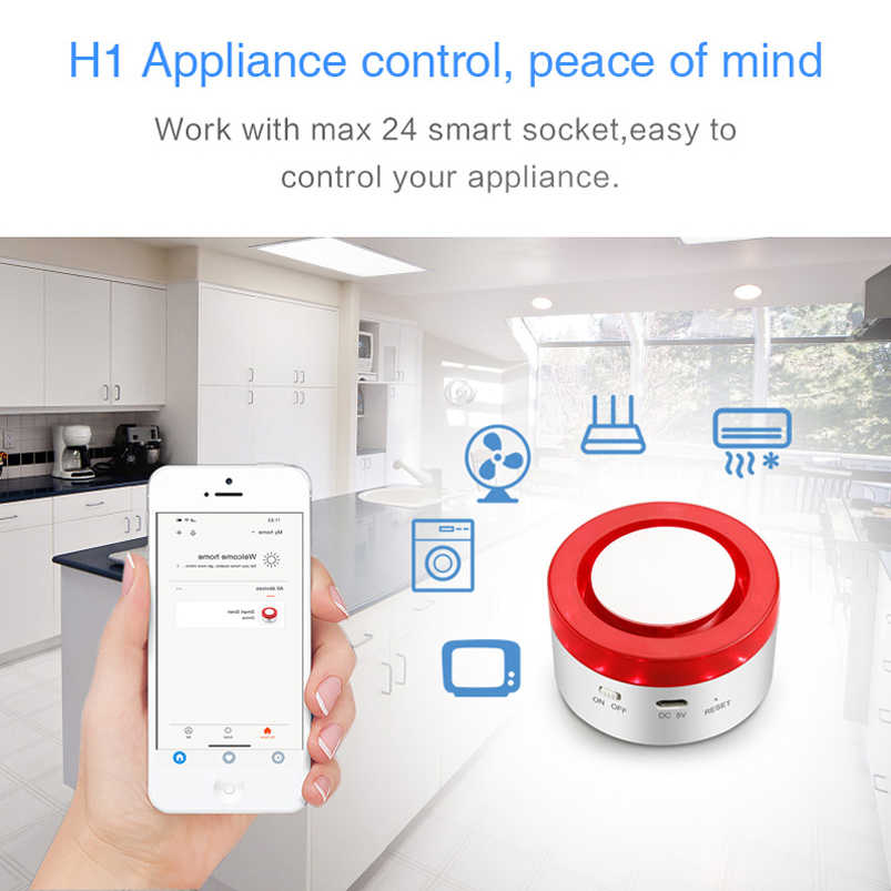 WIFI Wireless Security Alarm S - Smart Home Automation Diy 리뷰 및 가격