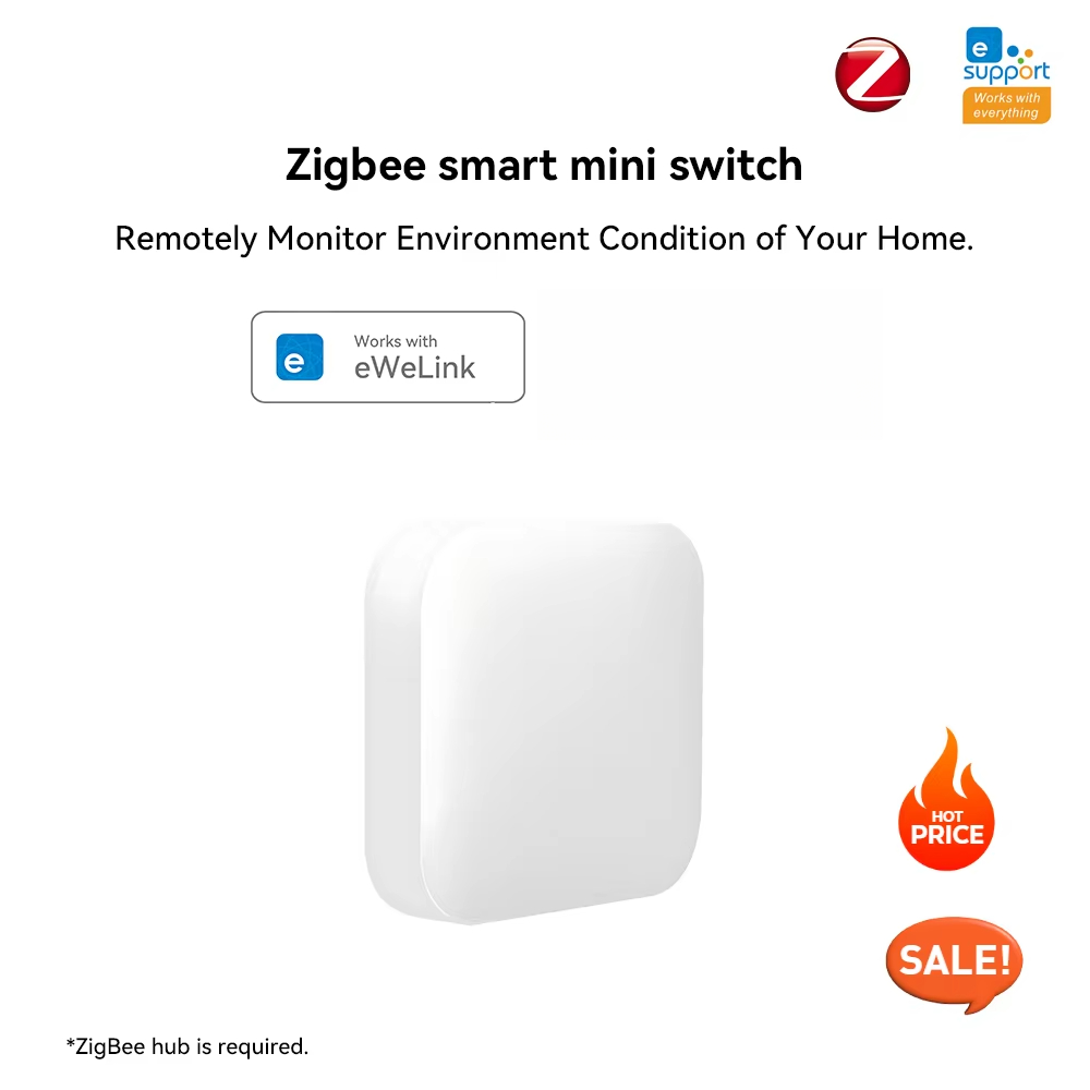 Mini Wireless Switch ZigBee eW - Sonoff Basic Switch 리뷰 및 가격