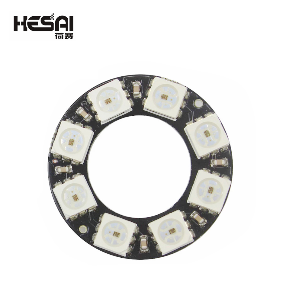 RGB LED Ring Light 8 Bits WS28 - Home Automation Diy Kit 리뷰 및 가격