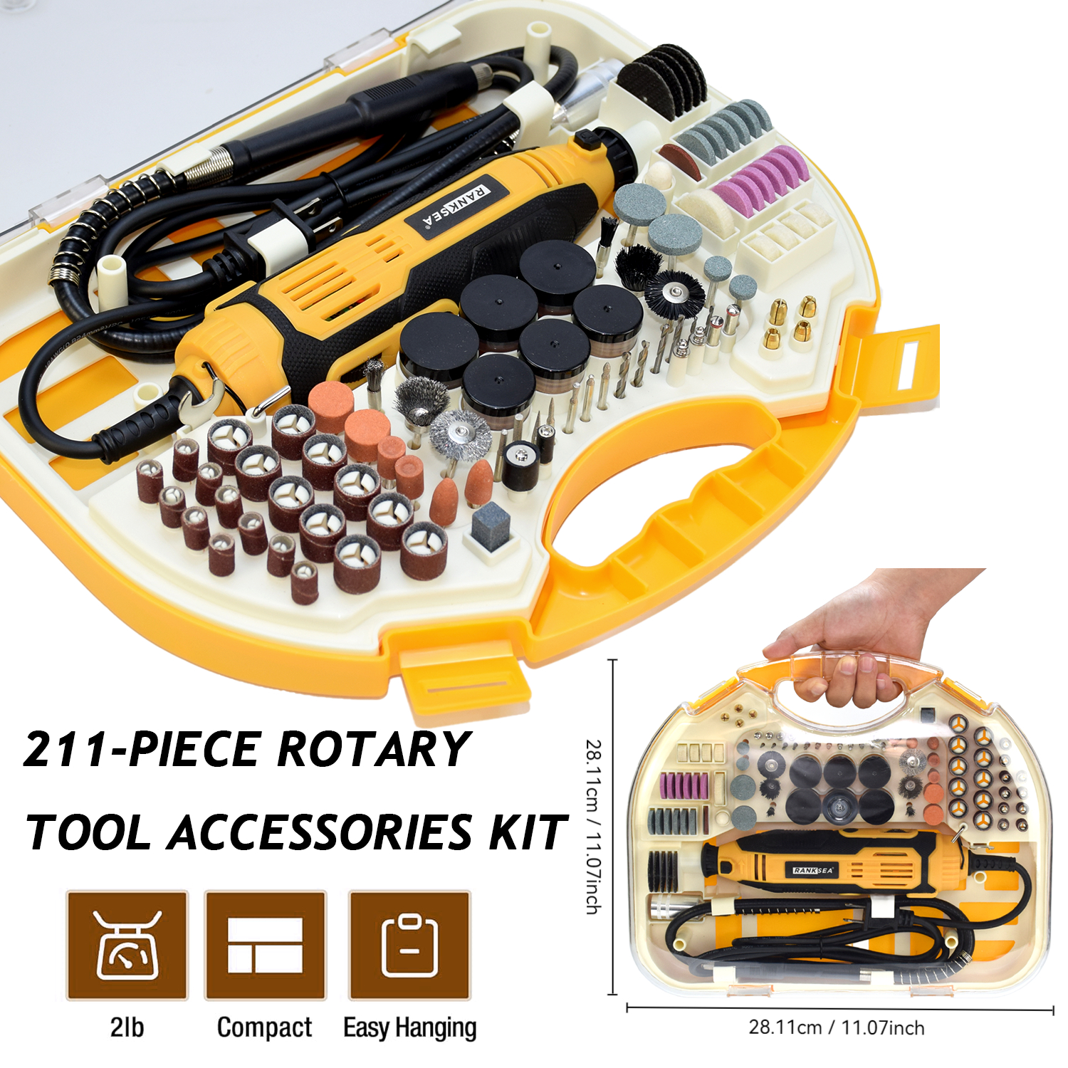 Rotary Tool Kit, Equipped With - Diy Automation 리뷰 및 가격