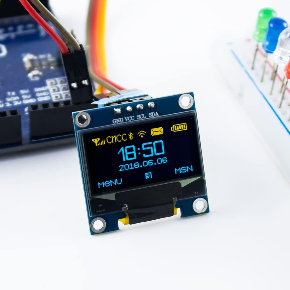 5 Pcs 0.96 Inch OLED I2C IIC D - Home Automation Arduino 리뷰 및 가격