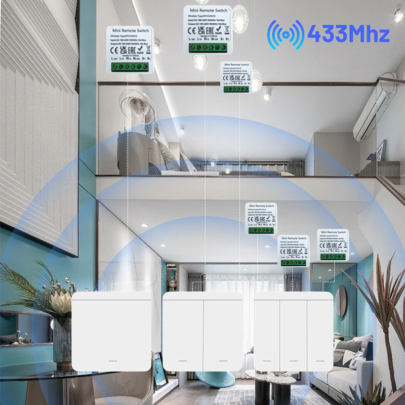 RF 433MHz Smart DIY Wireless S - Diy Home Automation System 리뷰 및 가격