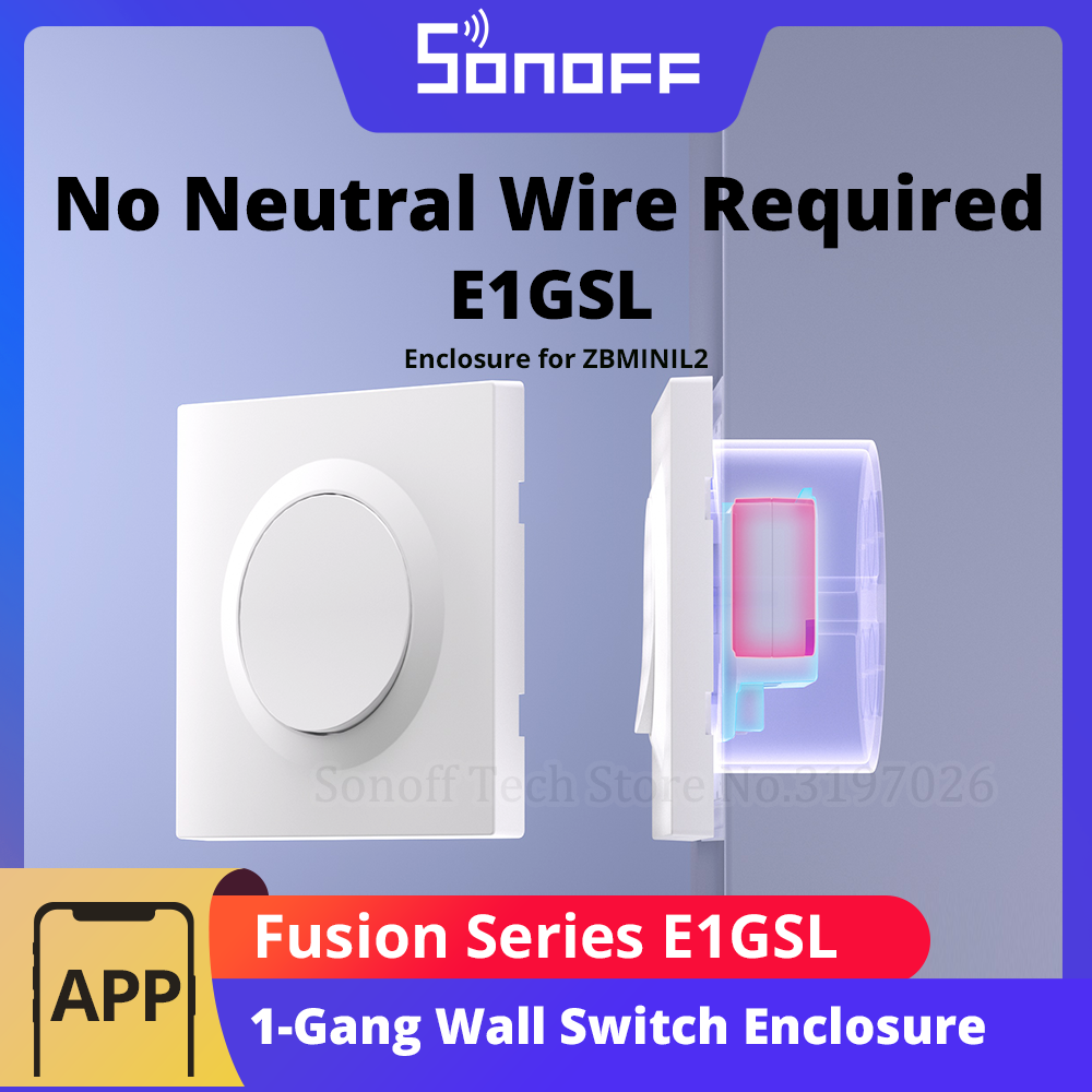 SONOFF E1GSL Wall Switch Enclo - Sonoff Basic Switch 리뷰 및 가격