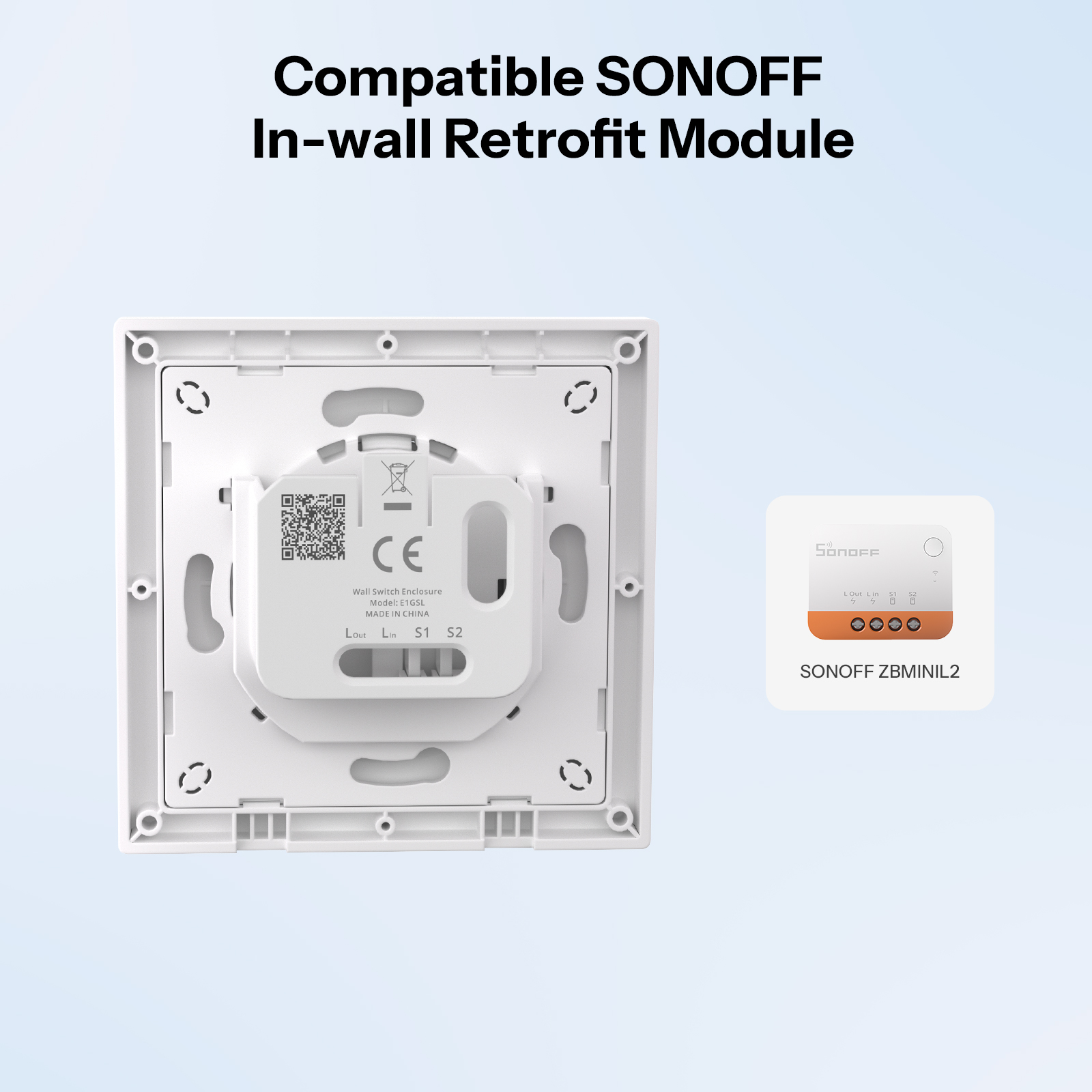 SONOFF E1GSL Wall Switch Enclo - Sonoff Basic Switch 리뷰 및 가격