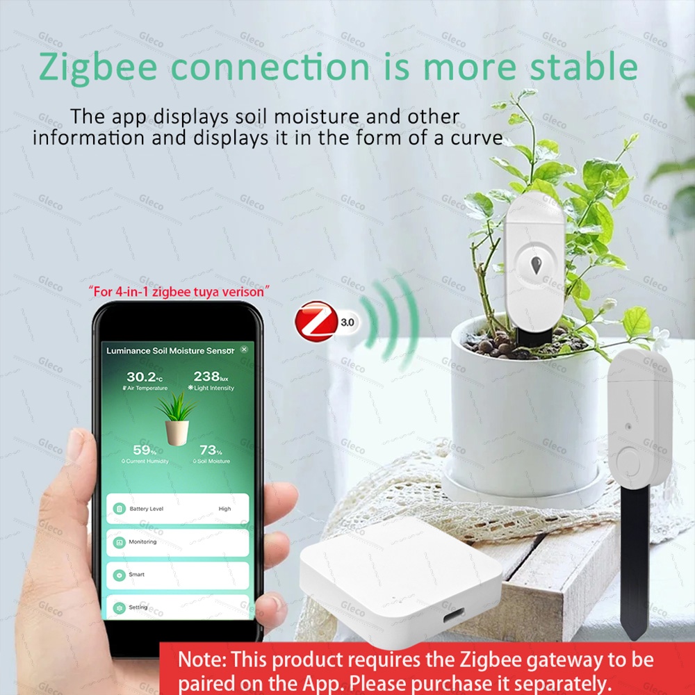 Zigbee Soil Moisture Sensor Me - Home Automation Ideas 리뷰 및 가격