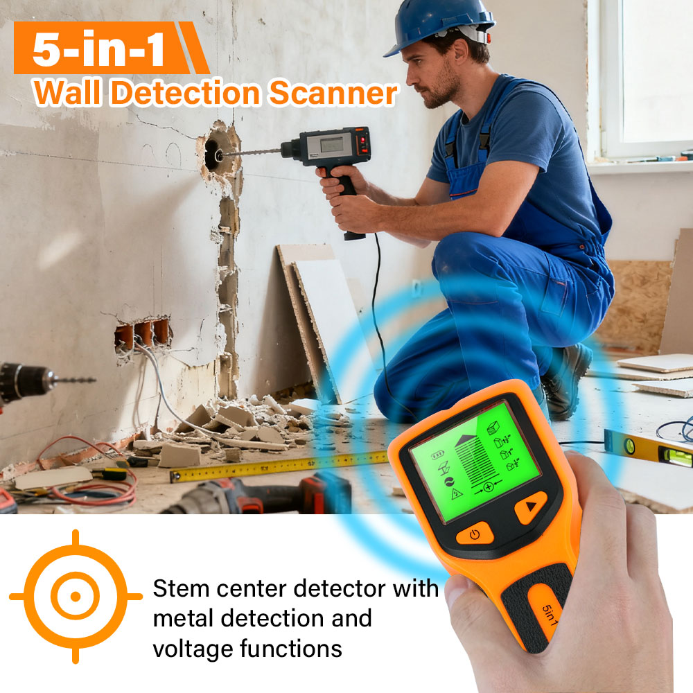 Wall Stud Detector 5 in 1 Hand - Water Leak Detector Wired 리뷰 및 가격
