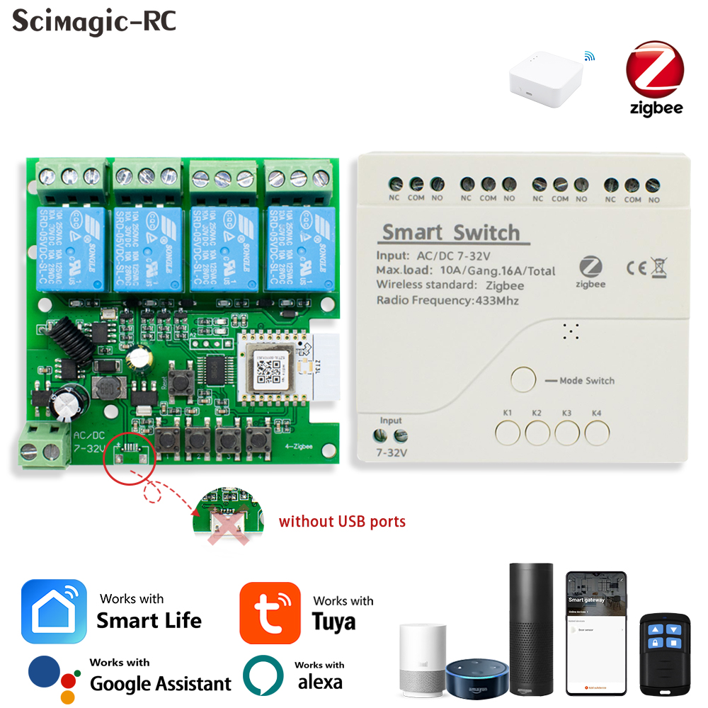 Zigbee Smart Switch Wifi Relay - Home Automation Technology 리뷰 및 가격