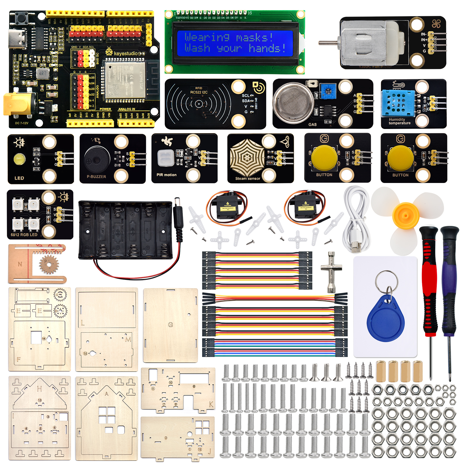  Keyestudio Complete IOT Smart - Home Automation Diy Kit 리뷰 및 가격