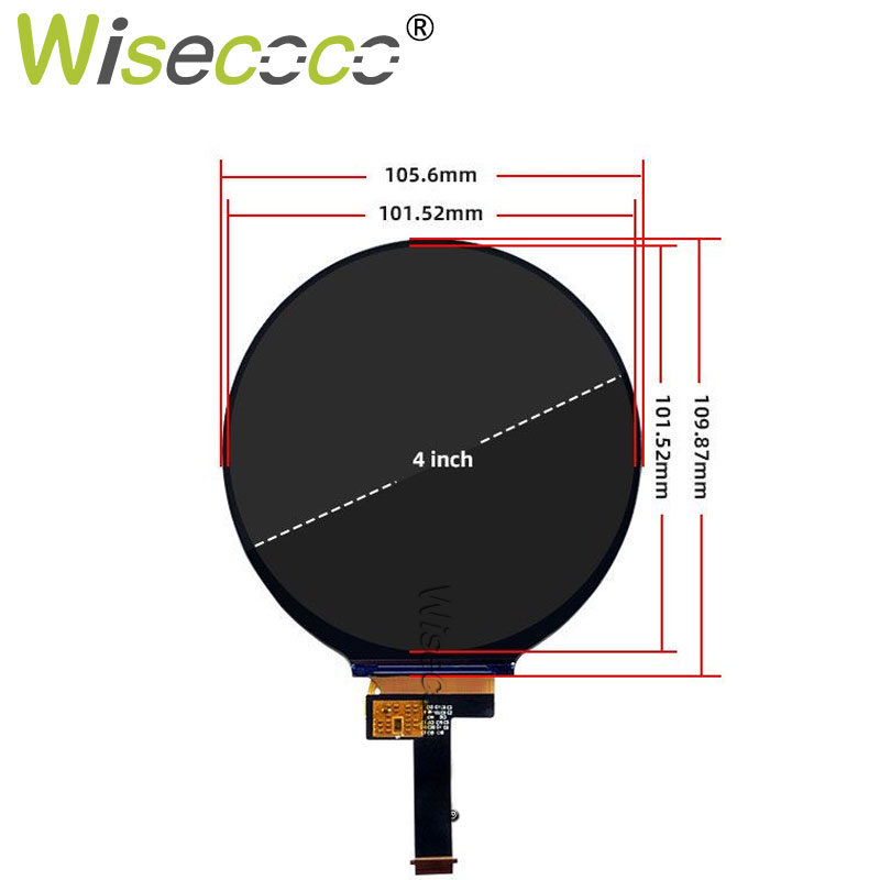 4 Inch 720x720 Circular Screen - Home Automation Raspberry Pi 리뷰 및 가격