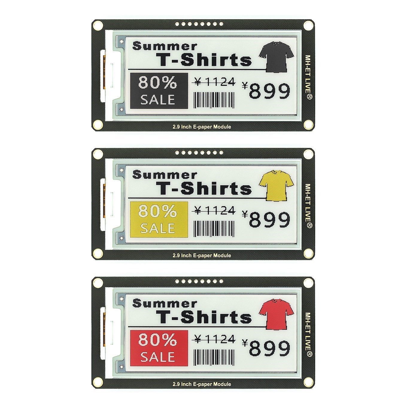 2.9 Inch Epaper Module E-paper - Display Epaper 2.9 리뷰 및 가격